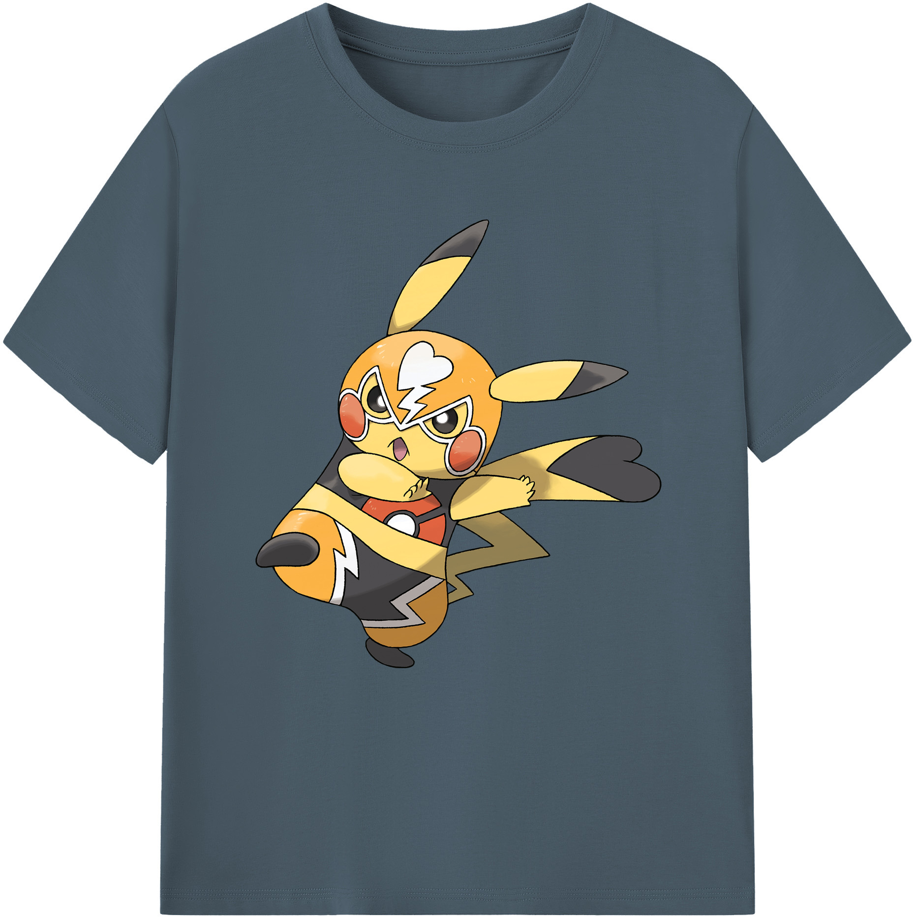 （画像用） ポケットモンスター Pokémon 綿100％半袖Tシャツ（フロントプリント）